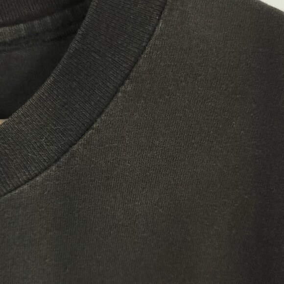 Vtg Hooters Myrtle Beach SC Graphic T-Shirt Men's Large Black Distressed USA - Picture 13 of 14